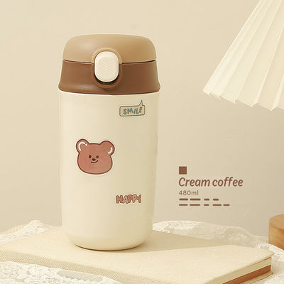 De meest populaire 304 roestvrij staal ketel voor kinderen 480 ml capaciteit vacuümflessen thermosen