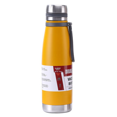 Vacuümgeïsoleerde maatwerkpatroon Kleurrijke waterfles 650ml/850ml voor alle buitenliefhebbers