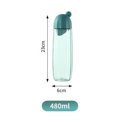 Telescopisch handvat Plastic waterfles met theefilter voor hydratatiebehoeften van kinderen