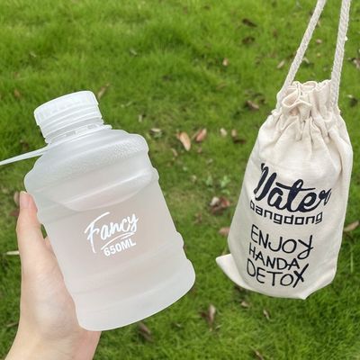 Camp Essential Thermal Isolation Mini Bucket Shape Plastic Waterfles voor kinderen