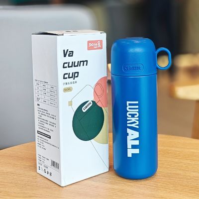 316 roestvrij staal waterfles voor kinderen schattig tumblerbeker draagbare thermos buiten sportfles met deksel
