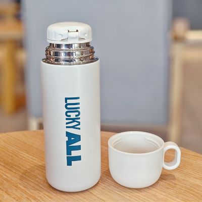 500 ml capaciteit Modern ontwerp 316 roestvrij staal geïsoleerde thermosbeker vacuümflessen