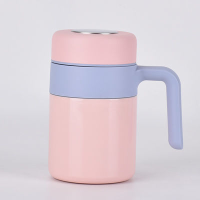 HANDGRIP Classic 500 ml roestvrijstalen koffiebeker voor fitness en lekvrije vormgeving