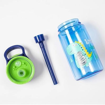 Voorraad 500 ml op maat voor kinderen Drinkfles Water BPAvrij Plastic Drinkfles