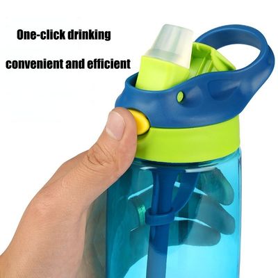Voorraad 500 ml op maat voor kinderen Drinkfles Water BPAvrij Plastic Drinkfles