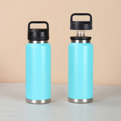18 oz 26 oz 36 oz Vacuüm geïsoleerde waterflessen roestvrijstalen doppen voor sport Draagbaar