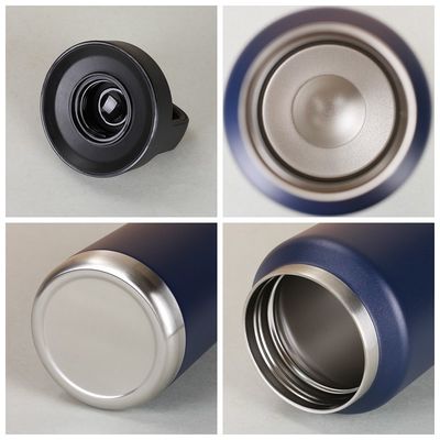 18 oz 26 oz 36 oz Vacuüm geïsoleerde waterflessen roestvrijstalen doppen voor sport Draagbaar