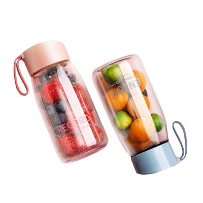380 ml waterbeker voor buitensport met touwgreep en voorzien van een anti-corrosiecoating