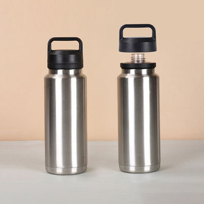 18 oz 26 oz 36 oz Custom Printed Logo Roestvrijstalen waterfles met dekselmonster