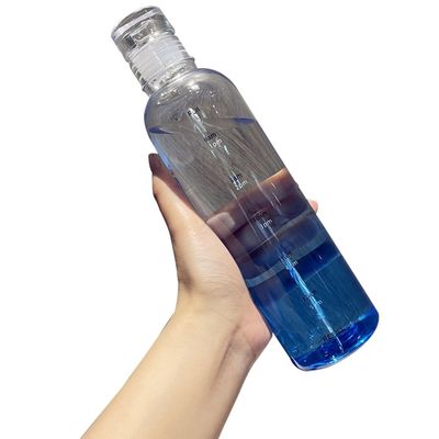Thermische isolatie 500 ml sporttijdmarker Plastic drinkwaterfles met deksel
