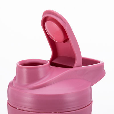 Uitgerust met een anti-corrosiecoating 650ml Gym Shaker fles voor plastic fitness waterfles