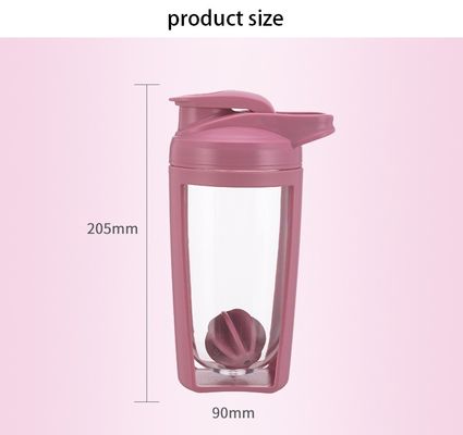 Uitgerust met een anti-corrosiecoating 650ml Gym Shaker fles voor plastic fitness waterfles
