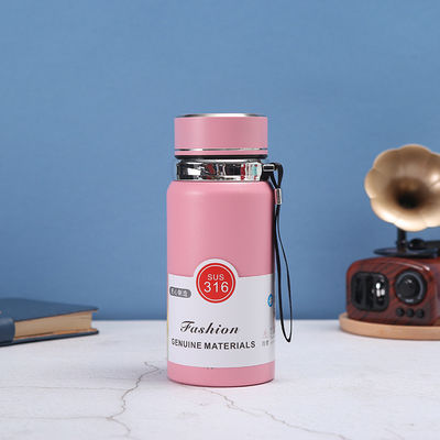 600 ml/800 ml/1000 ml CLASSIC Dubbelwand vacuümwaterfles van roestvrij staal voor buiten