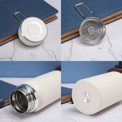 600 ml/800 ml/1000 ml CLASSIC Dubbelwand vacuümwaterfles van roestvrij staal voor buiten