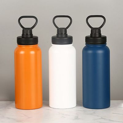 Leekbestendig Draagbaar BPA-vrij vacuümfles 1L Thermische isolatie 12-24 uur