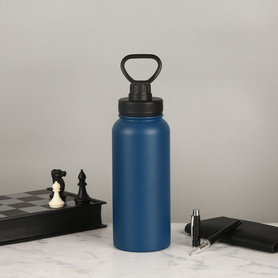 Voorbeeld Voorzien op maat gemaakte brede mond 1000 ml roestvrij staal vacuüm reis waterfles