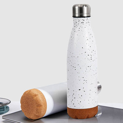 500 ml speciaal gemodelleerde roestvrijstalen sportwaterfles met dubbele wandisolatie