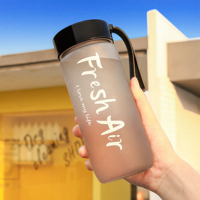 600 ml creatief bevroren waterbeker milieuvriendelijke plastic fles voor buitenactiviteiten