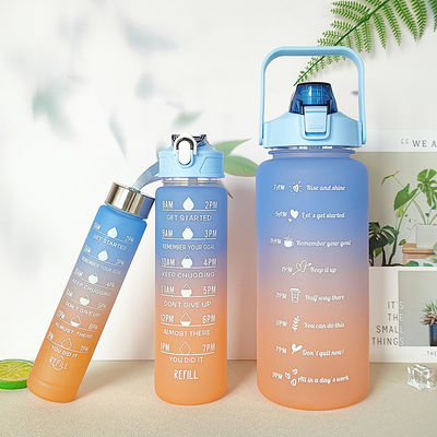 3 stuks in 1 set Purper milieuvriendelijke veiligheid Duurzame waterflessen voor uw hydratatiebehoeften