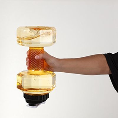 Creative Design Gym Dumbbell Flasje 2200 ml voor hardlopers en fitnessliefhebbers