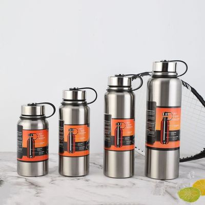 1500 ml geïsoleerde dubbele wand tumbler grote capaciteit draagbare vacuümfles met handvat