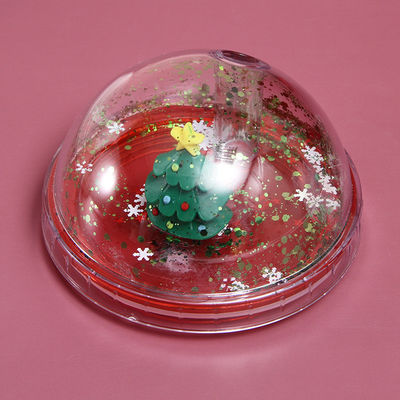500 ml kerststijl plastic waterfles schattig design voor duurzaam drinken