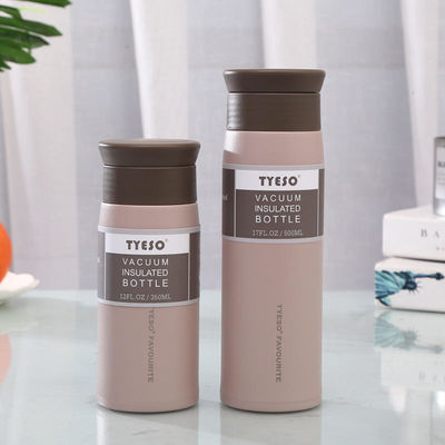 Milieuvriendelijke 500 ml vacuümgeïsoleerde tumbler van roestvrij staal
