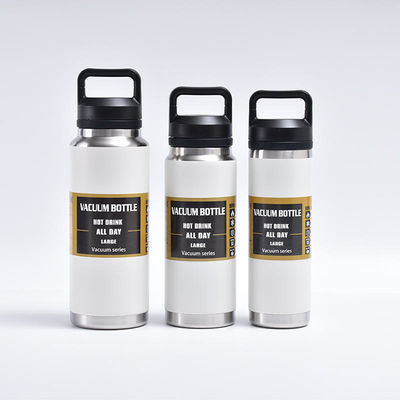 Gepersonaliseerd logo 600ml 800ml Draagbaar roestvrij staal vacuüm geïsoleerde waterfles voor kinderen gymfles