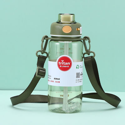 700 ml en 830 ml Gym Gallon Sport waterfles met tijdmarker BPA-vrij herbruikbaar plastic Tritan