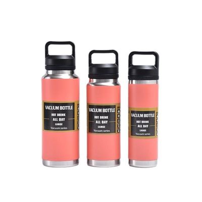 600 ml 800 ml 1,1 L vacuümfles van roestvrij staal lekvrije stro geïsoleerde waterfles