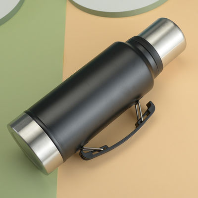Lekvrije klassieke waterfles voor buitenactiviteiten 1400 ml roestvrijstalen thermos