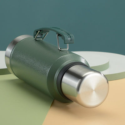 Lekvrije klassieke waterfles voor buitenactiviteiten 1400 ml roestvrijstalen thermos