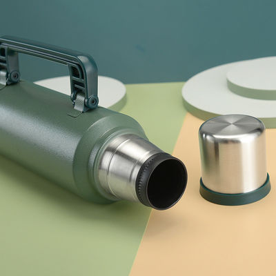 Lekvrije klassieke waterfles voor buitenactiviteiten 1400 ml roestvrijstalen thermos