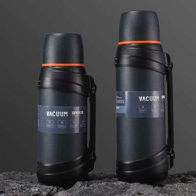 Op maat gemaakte 2600 ml/3200 ml grote capaciteit roestvrijstalen thermosfles voor buitensport en reizen
