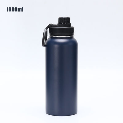Rechte beker 32oz roestvrij staal vacuüm geïsoleerde fles dubbele wand met aangepast logo