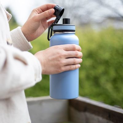 Vacuümflessen Thermosen 32OZ Customized Logo Roestvrij staal Dubbelwand Thermofles