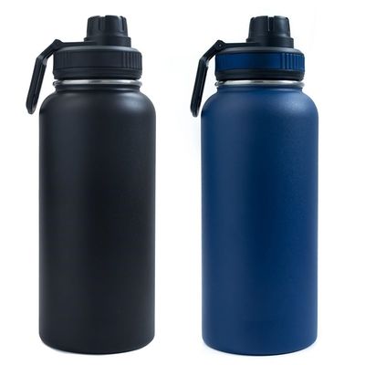 Alle toepasselijke mensen kunnen genieten van 32OZ roestvrij staal sportwaterfles met BPA-vrij deksel