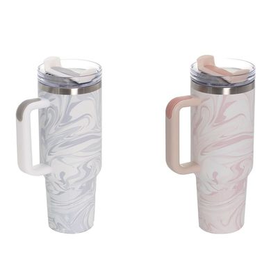 Draagbare 40oz roestvrij staal reis tumbler met thermische isolatie prestaties