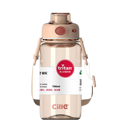 Gepersonaliseerde milieuvriendelijke Tritan plastic waterflessen met duurzaam en aangepast logo