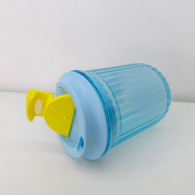 Herbruikbare plastic koffiebeker met deksel Duurzaam Tritan Dubbelwand waterfles