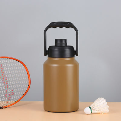 Houd drinken warm koud 24 uur 2L roestvrijstalen waterfles voor buitenreizen