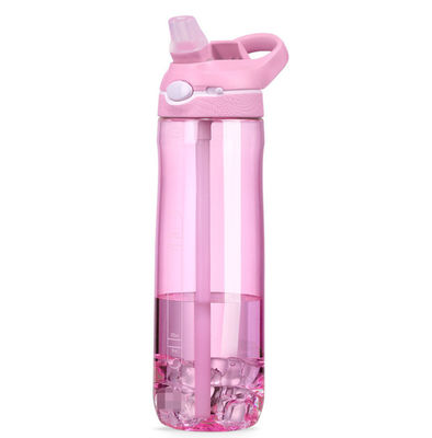 750 ml / 25 oz capaciteit Roze Tritan waterfles Duurzame keuze voor gymliefhebbers