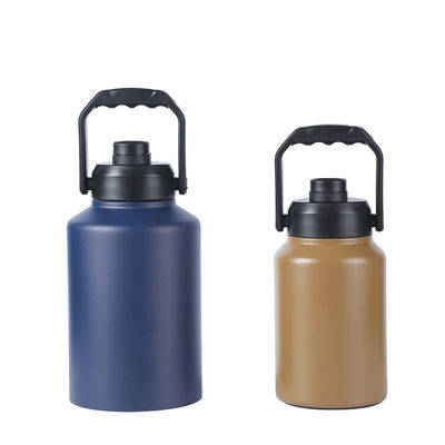 64oz Productie Vacuüm Flasken Dubbelwand Roestvrij staal Geïsoleerde waterfles