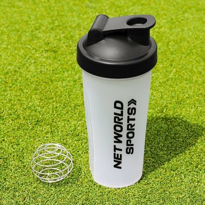 Klantenlogo Gym Shaker 400ml 600ml Gym Sport Waterfles Plastic Protein Shaker Cup