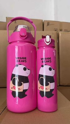 Gepersonaliseerd logo Acceptabele paarse waterfles voor fitnessliefhebbers en sporters