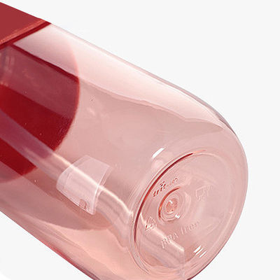 2023 Trending Plastic waterfles met dubbele slang en lange rieten Unisex