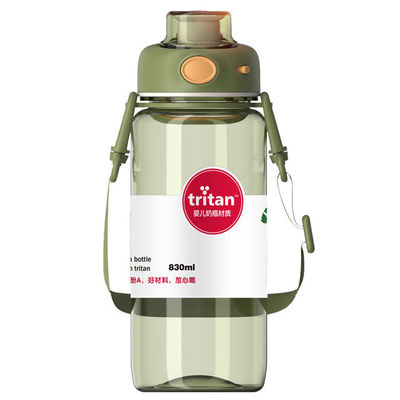 Gepersonaliseerd logo Acceptabel Fancy Tritan Plastic Waterfles voor Camping Gelegenheid