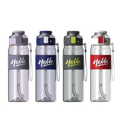 Gepersonaliseerde plastic waterfles voor sap en water
