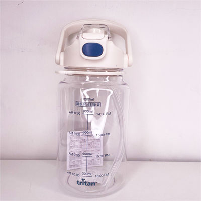 Houd je gehydrateerd tijdens het reizen Gepersonaliseerde sport plastic waterflessen voor buitenreizen
