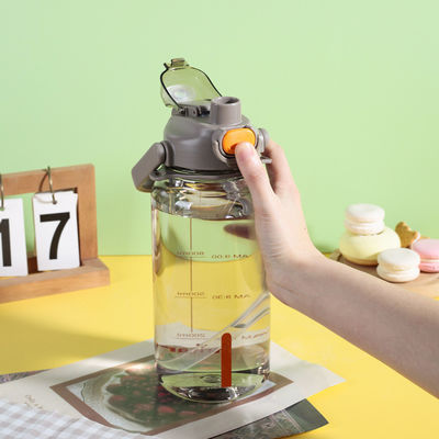 Houd je gehydrateerd tijdens het reizen Gepersonaliseerde sport plastic waterflessen voor buitenreizen